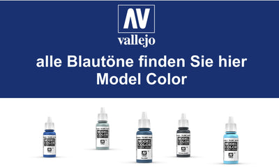 Vallejo Model-Color alle Blautöne