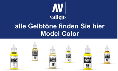 Vallejo Model-Color alle Gelbtöne