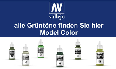 Vallejo Model-Color alle Grüntöne