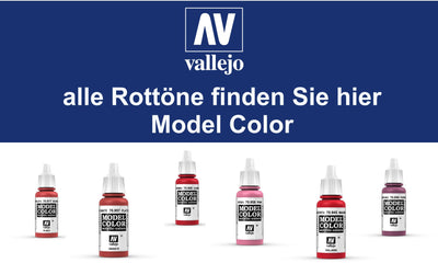 Vallejo Model-Color alle Rottöne