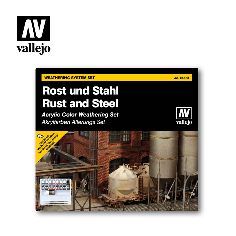 Farbset Rost und Stahl (70.150)