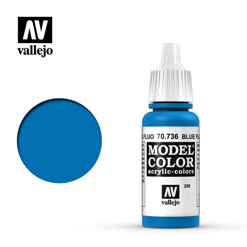 Model Color -Leuchtblau (Blue Fluo) - 70.736