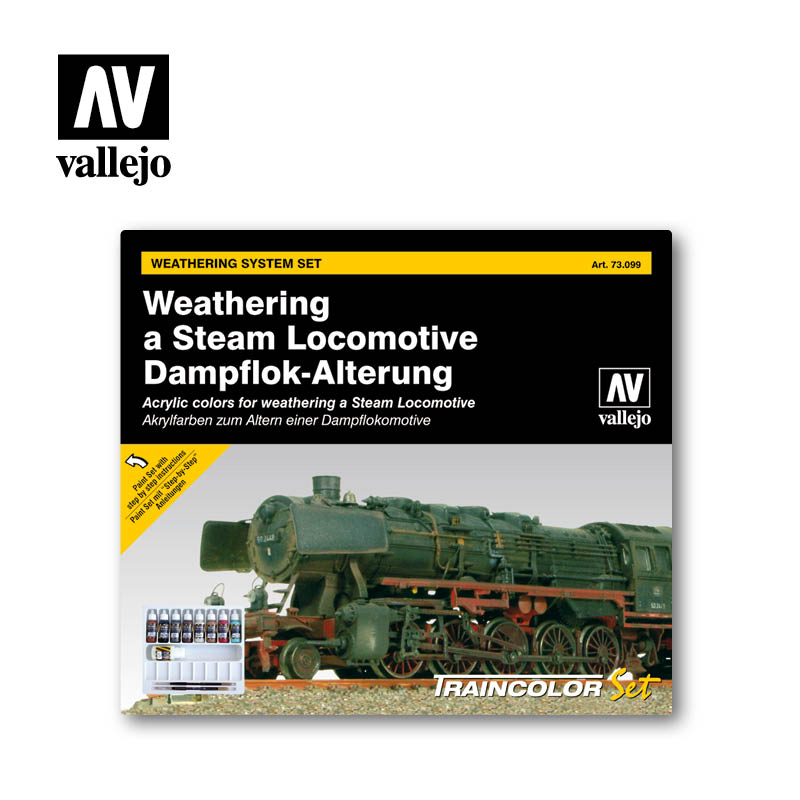 Farbset Dampflok-Alterung (73.099)