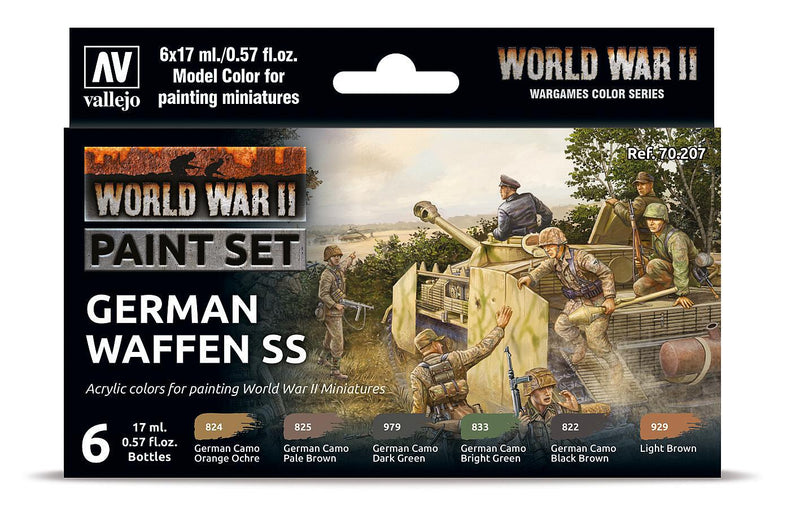 Model-Color Farbset - Deutsche Waffen SS (70.207)