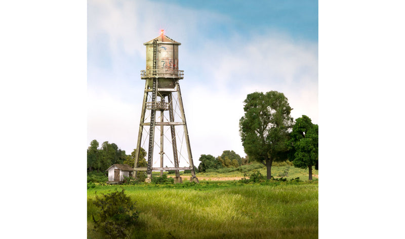 Woodland Scenics Spur 0 - Rostiger Wassserturm (Fertigmodell)