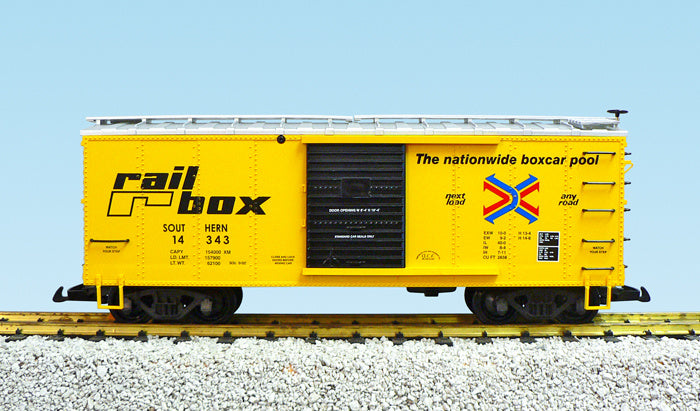 USA-Trains - Steel Box Car Railbox 