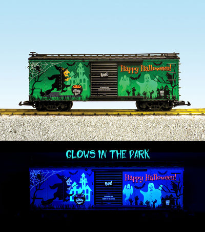 USA-Trains - Happy Halloween Boxcar (Glow in the Dark)