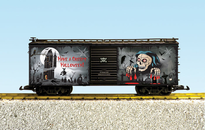 USA-Trains - Creepy Halloween Boxcar (Glow in the Dark)