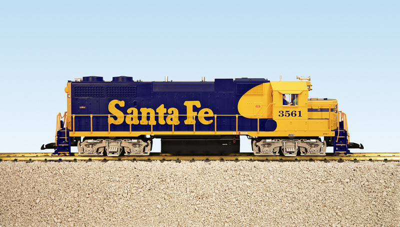 USA-Trains - GP 38-2 Santa Fe (Blau/Gelb)