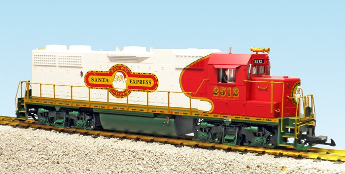 USA-Trains - GP 38-2 Christmas "Santa Express Railway"