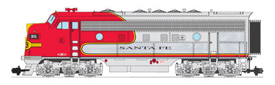 USA-Trains - F7 A Santa Fe Warbonnet Chrome