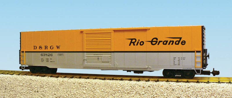 60 ft. Steel Box Car Rio Grande Single Door