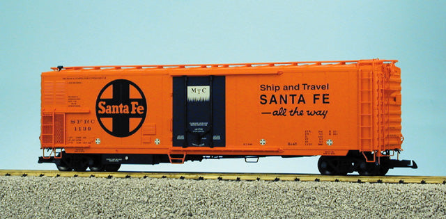 50 ft. Mechanical Refrigerator Car Santa Fe "Ship and Travel"