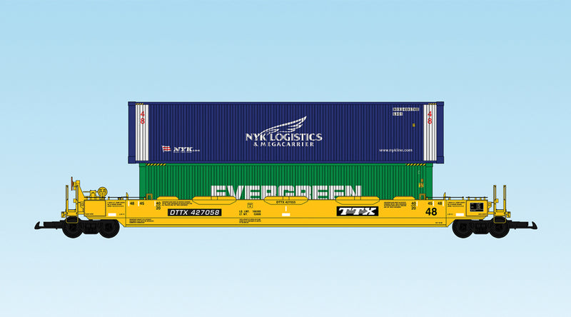 Intermodal Containerwagen TTX (mit Container)