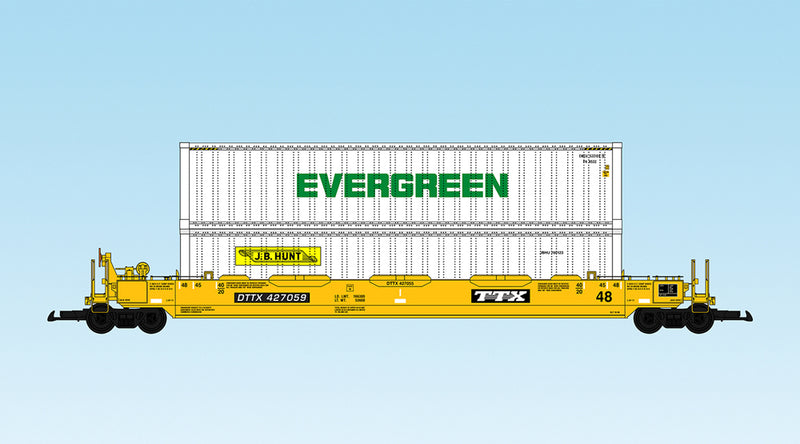 Intermodal Containerwagen TTX (mit Container)