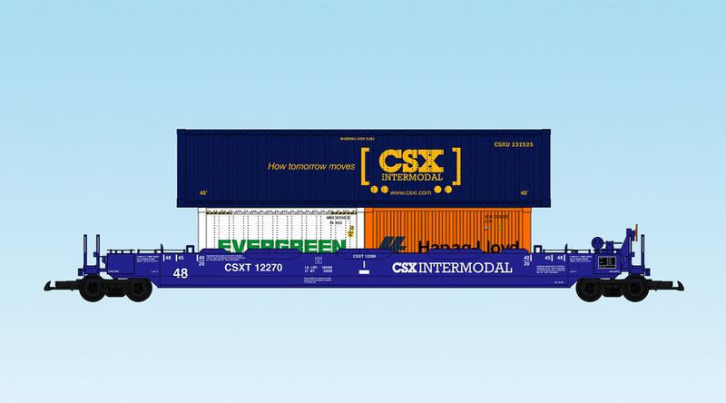 Intermodal Containerwagen CSX (mit Container)