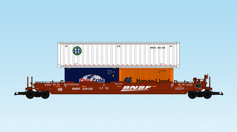 Intermodal Containerwagen BNSF (mit Container)