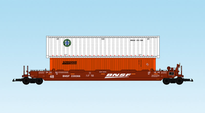 Intermodal Containerwagen BNSF (mit Container)