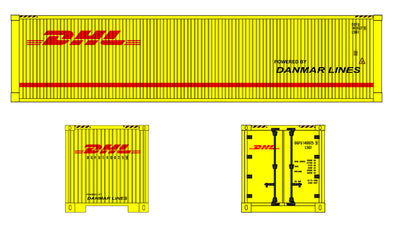 DHL 40' Container