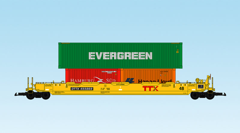 Intermodal Containerwagen TTX (mit Container)