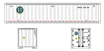 BNSF 45' Container