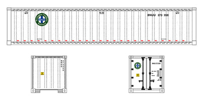 BNSF 48' Container