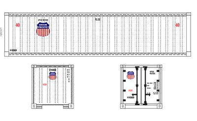 Union Pacific 40' Container