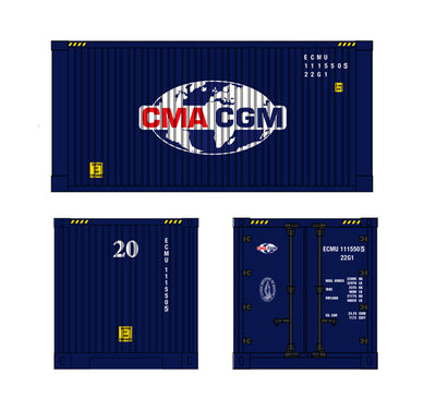 CMA/CGA 20' Container