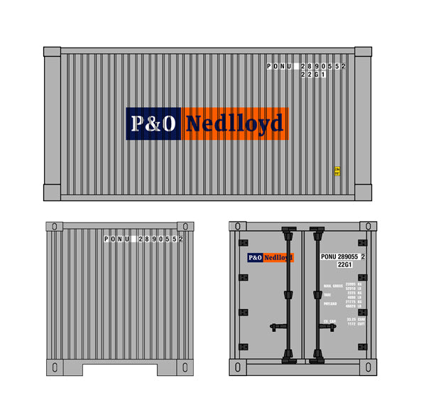 P&O Nedlloyd 20&