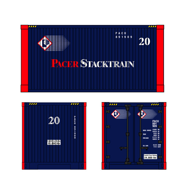 Pacer Stacktrain 20&