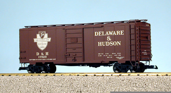 40 ft. Steel Box Car Delaware & Hudson