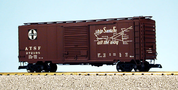 40 ft. Steel Box Car Santa Fe