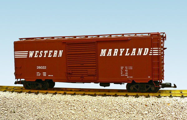 40 ft. Steel Box Car Western Maryland