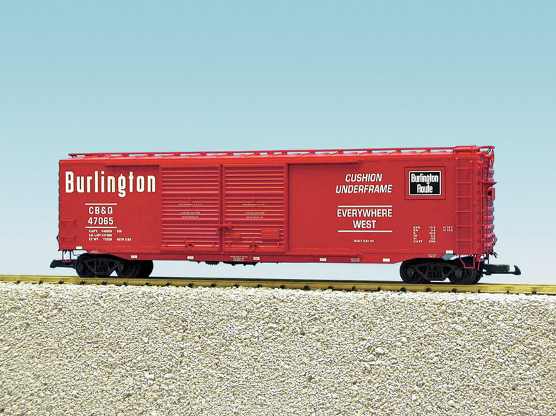 50 ft. Steel Box Car Burlington Route