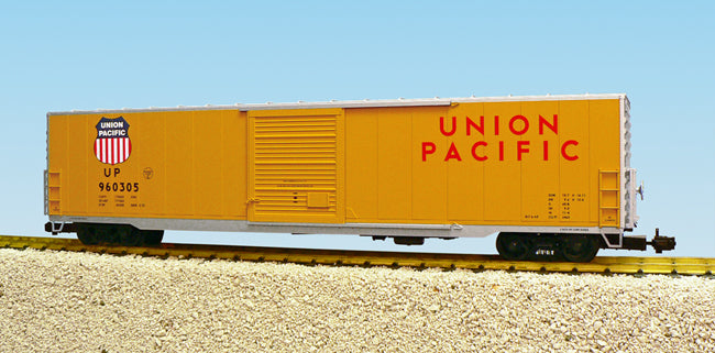 60 ft. Steel Box Car Union Pacific Single Door