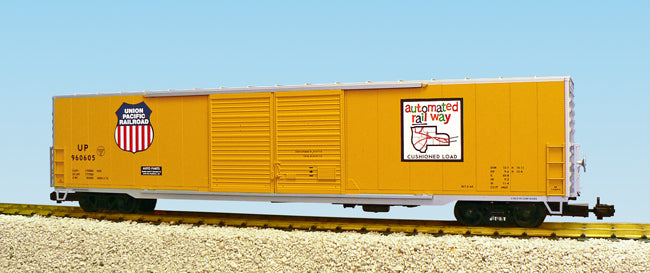 60 ft. Steel Box Car Union Pacific Double Door