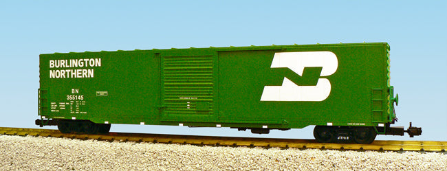 60 ft. Steel Box Car Burlington Northern Single Door