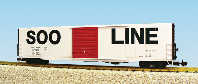 60 ft. Steel Box Car Soo Line Single Door