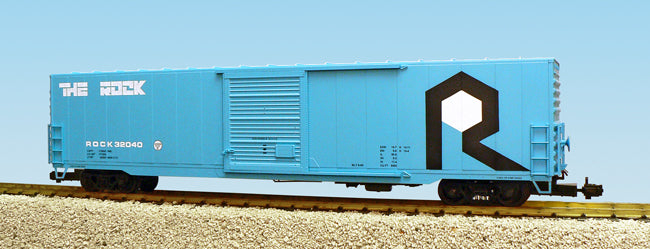 60 ft. Steel Box Car Rock Isand Single Door