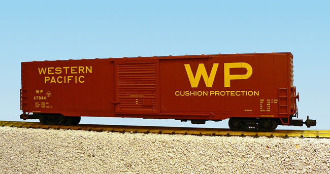 60 ft. Steel Box Car Western Pacific Single Door